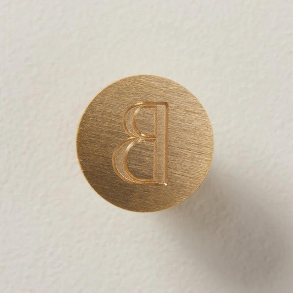 MONOGRAM WAX SEAL  VARIOUS LETTERS AVAILABLE